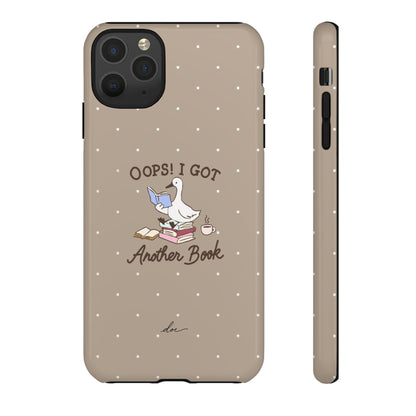 Oops Another Book! iPhone Case