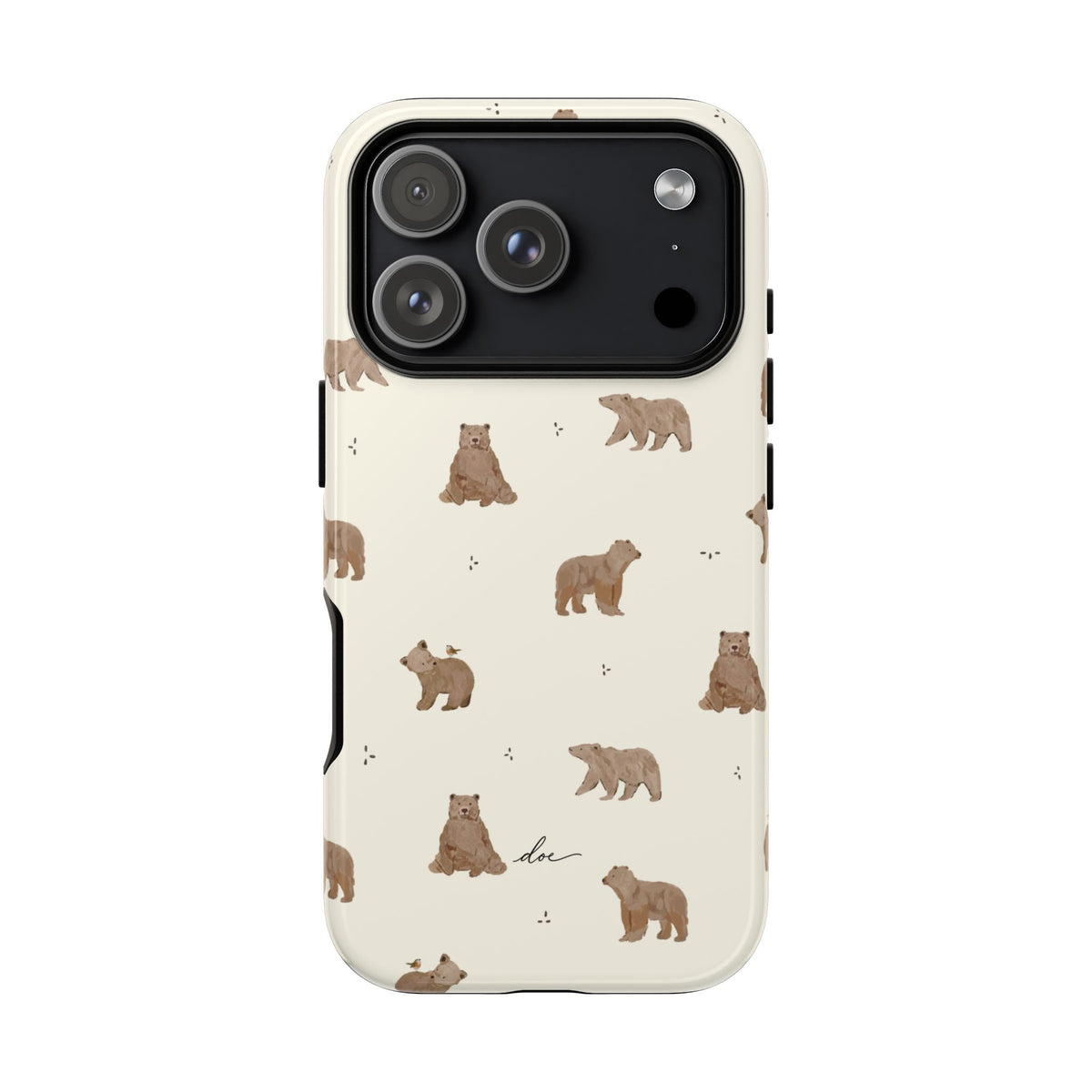 Brown Bears iPhone Case