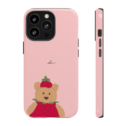 Strawberry Bear iPhone Case