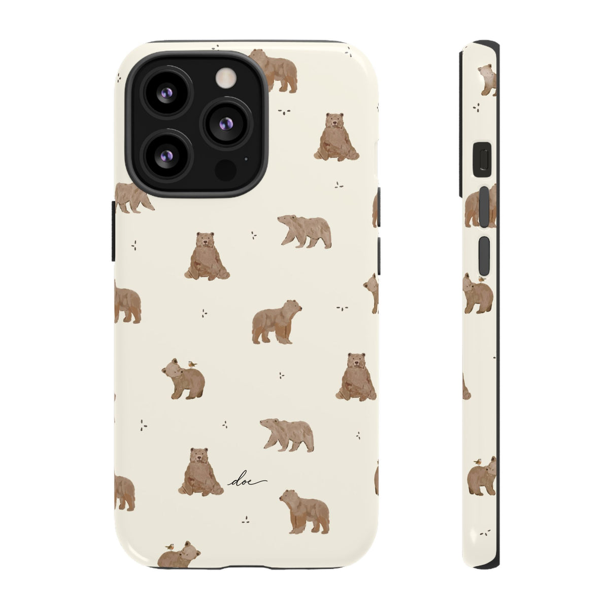 Brown Bears iPhone Case