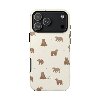 Brown Bears iPhone Case