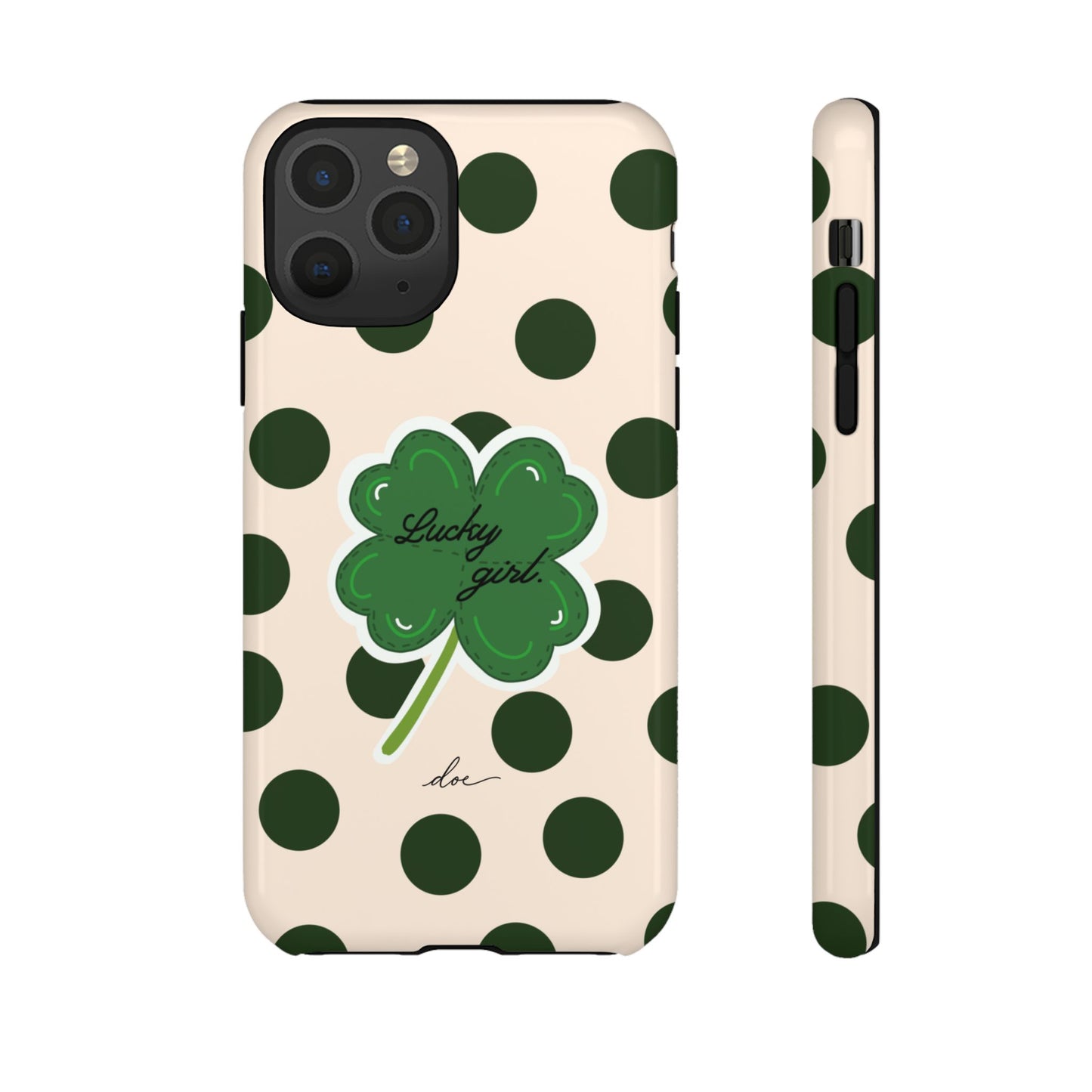 Lucky Girl iPhone Case