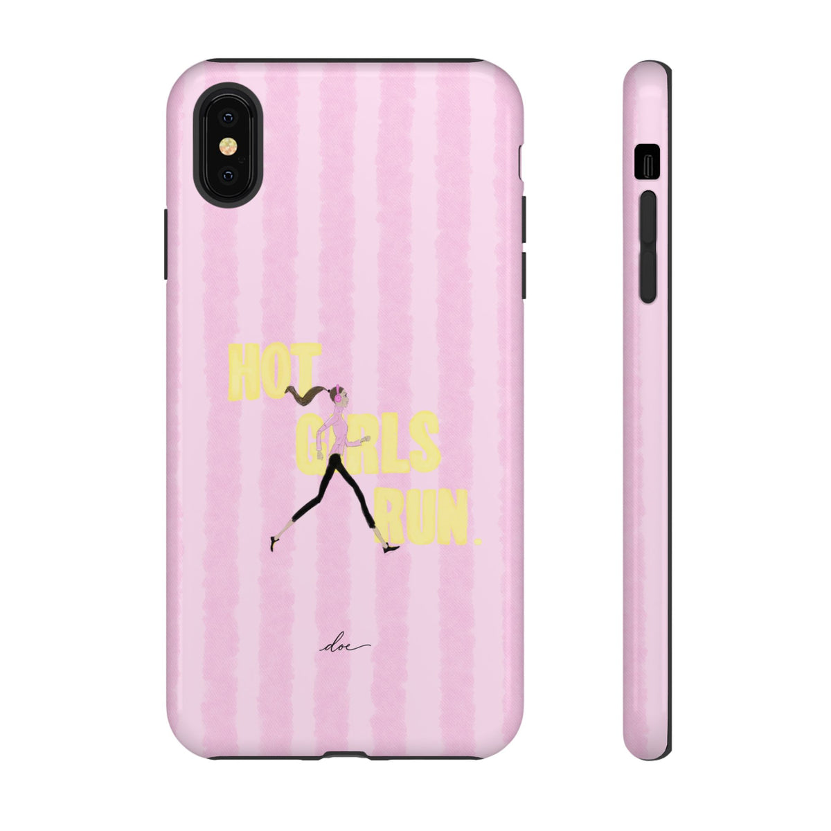 Hot Girls Run iPhone Case