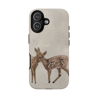 Deer Duo iPhone Case