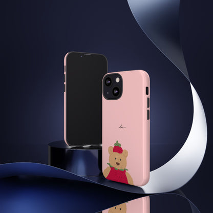 Strawberry Bear iPhone Case
