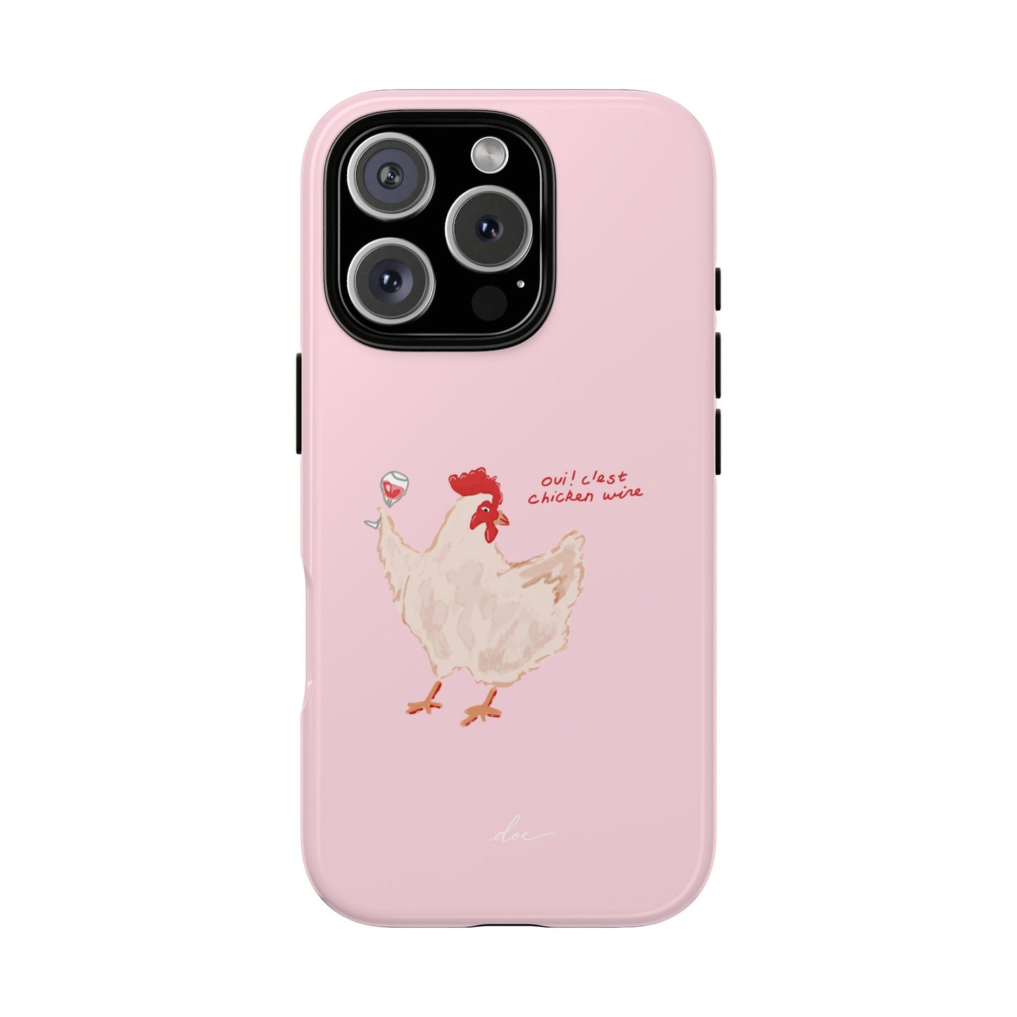 Chicken Wine iPhone Case