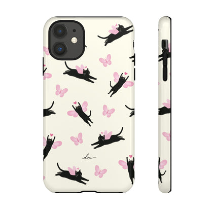 Black Cat iPhone Case