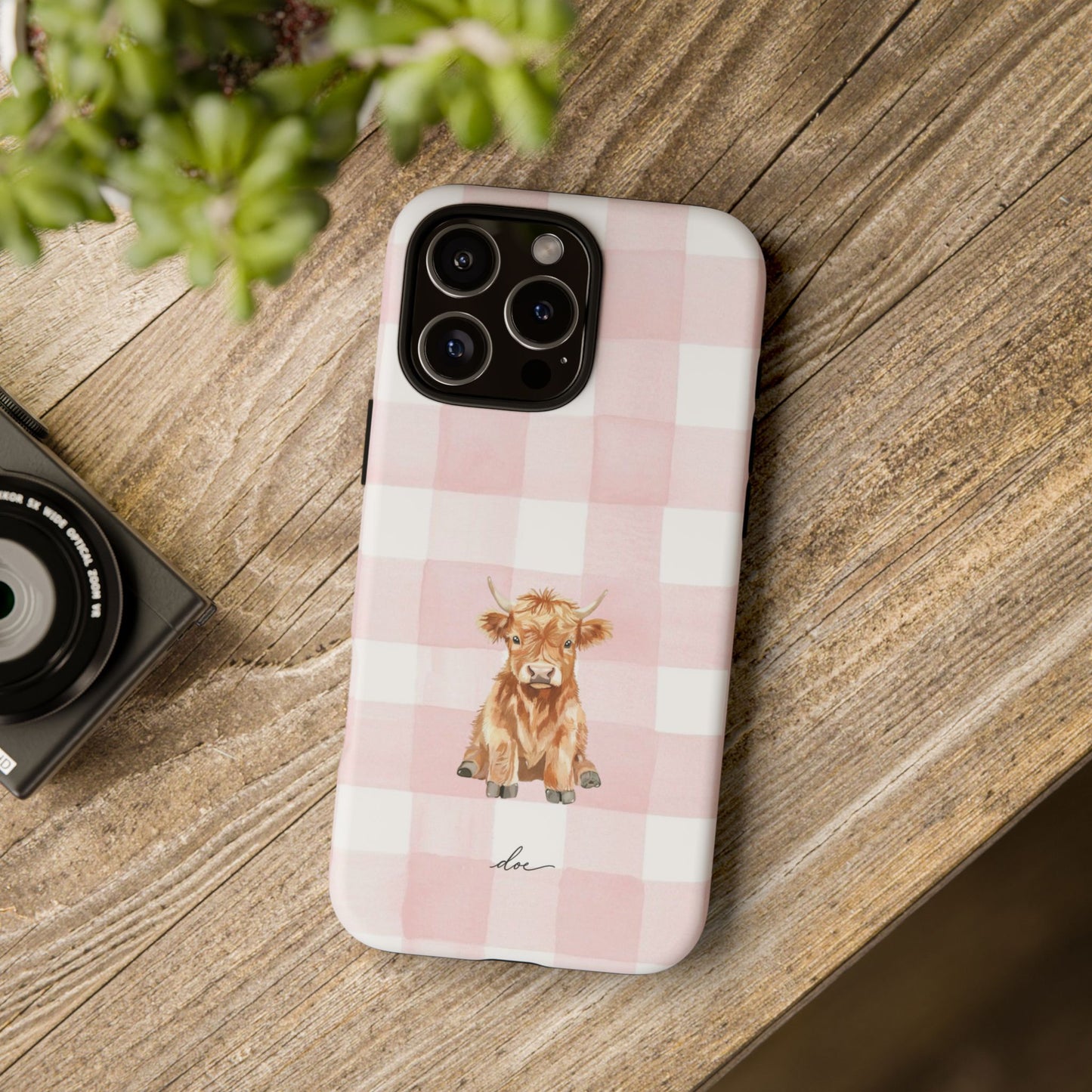 Willow & Moo iPhone Case