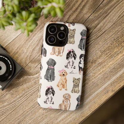 Puppy Party iPhone Case