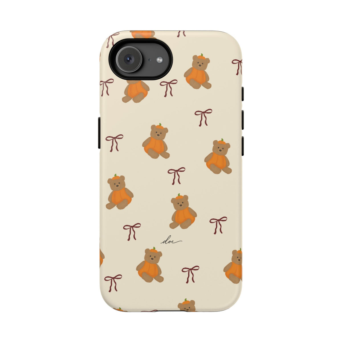 Pumpkin Bows iPhone Case