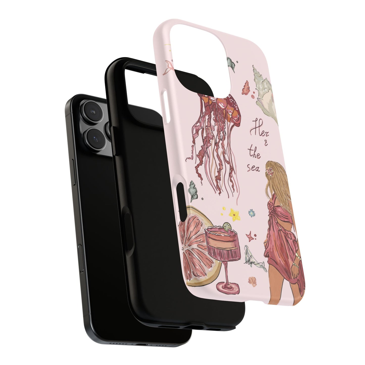 Her & The Sea iPhone Case