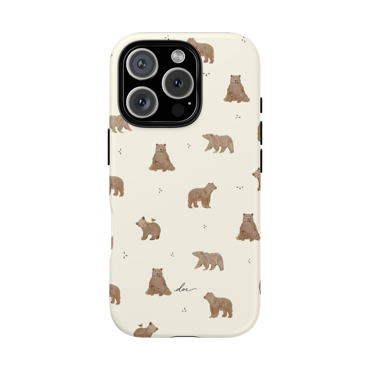 Brown Bears iPhone Case