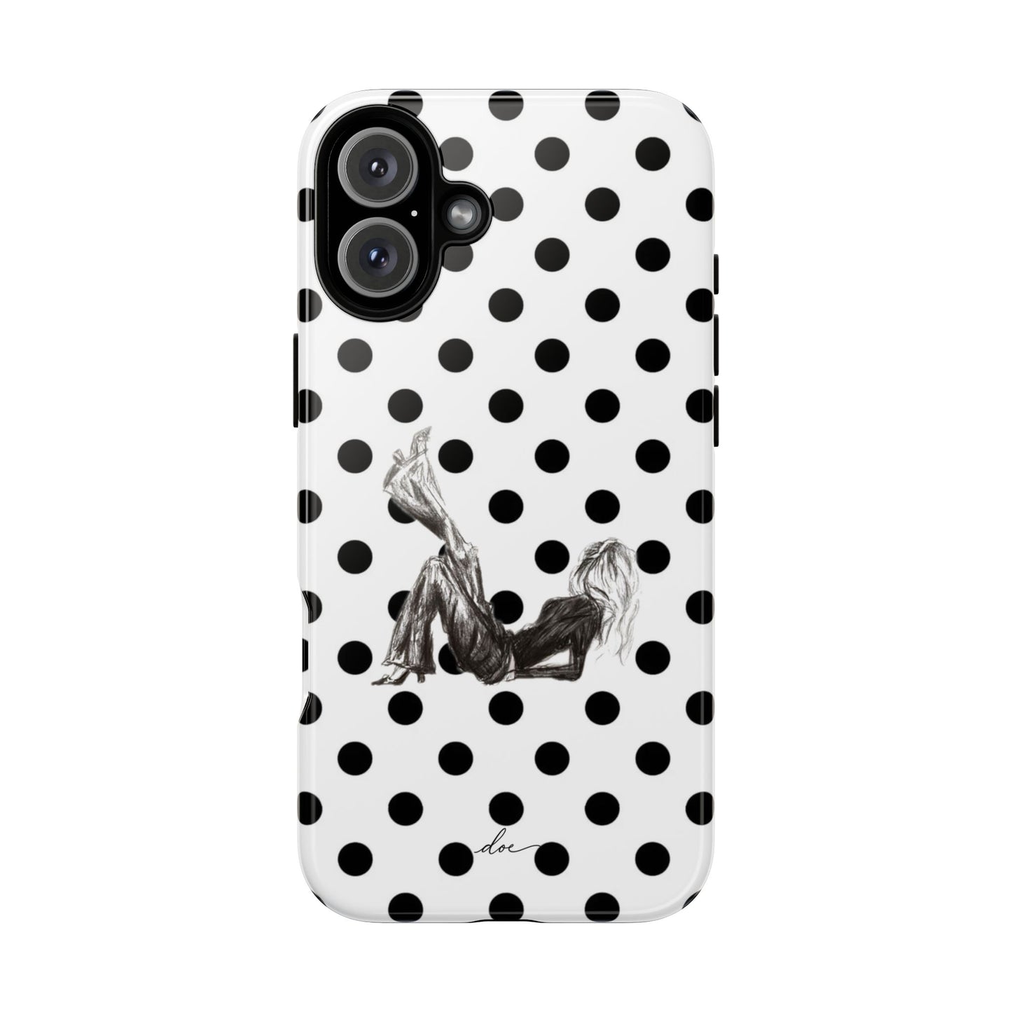 Polka Vouge Club iPhone Case