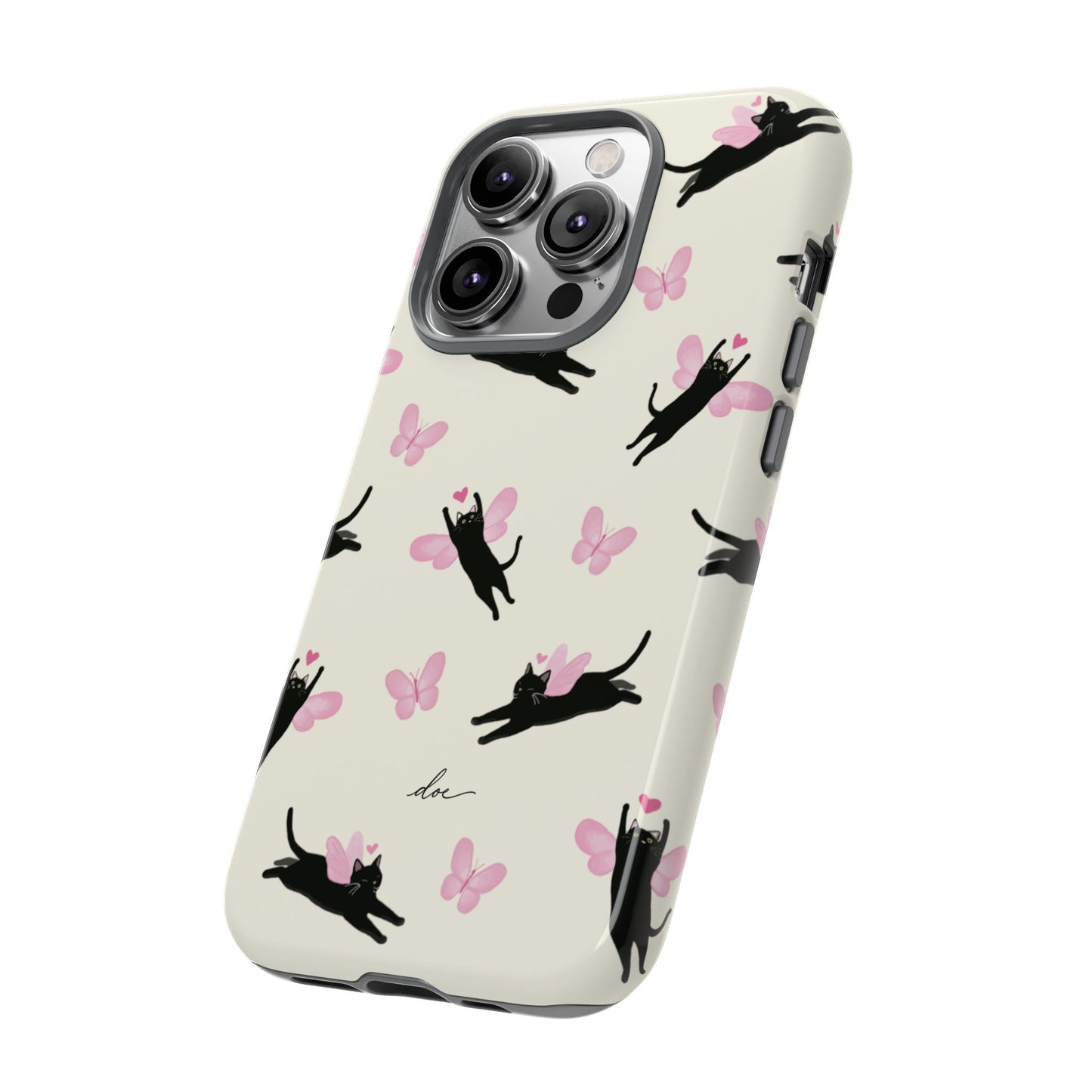 Black Cat iPhone Case