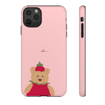 Strawberry Bear iPhone Case