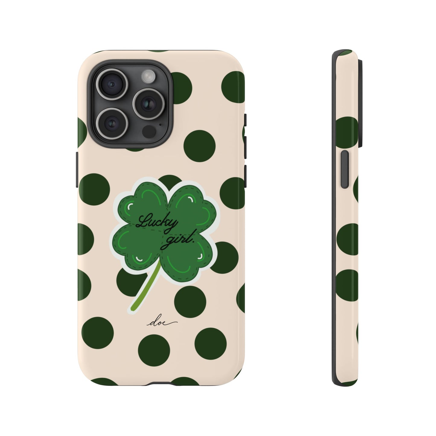 Lucky Girl iPhone Case