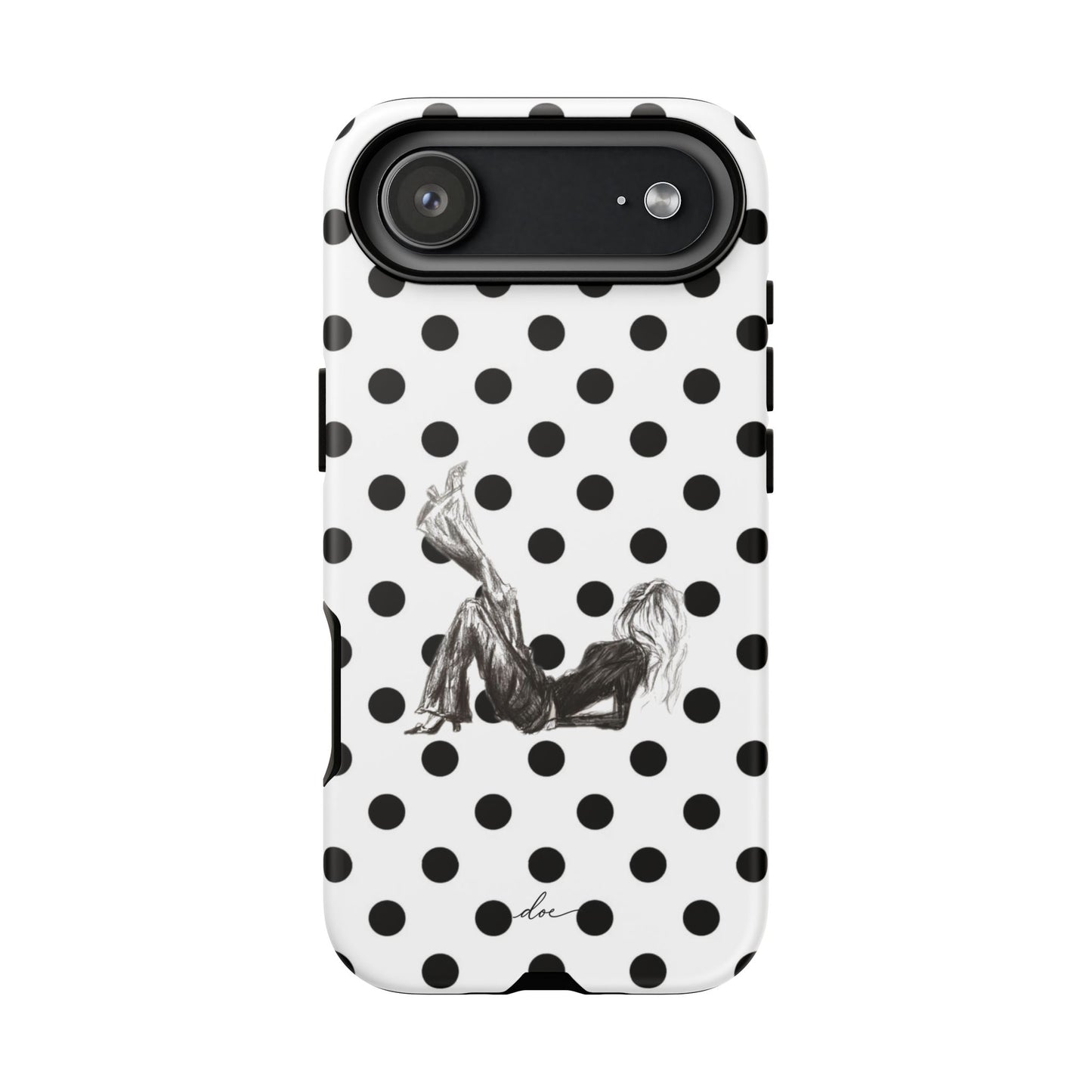 Polka Vouge Club iPhone Case