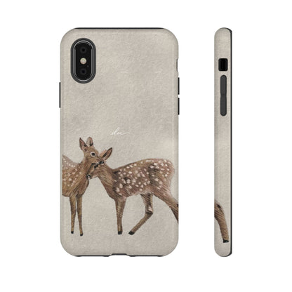 Deer Duo iPhone Case