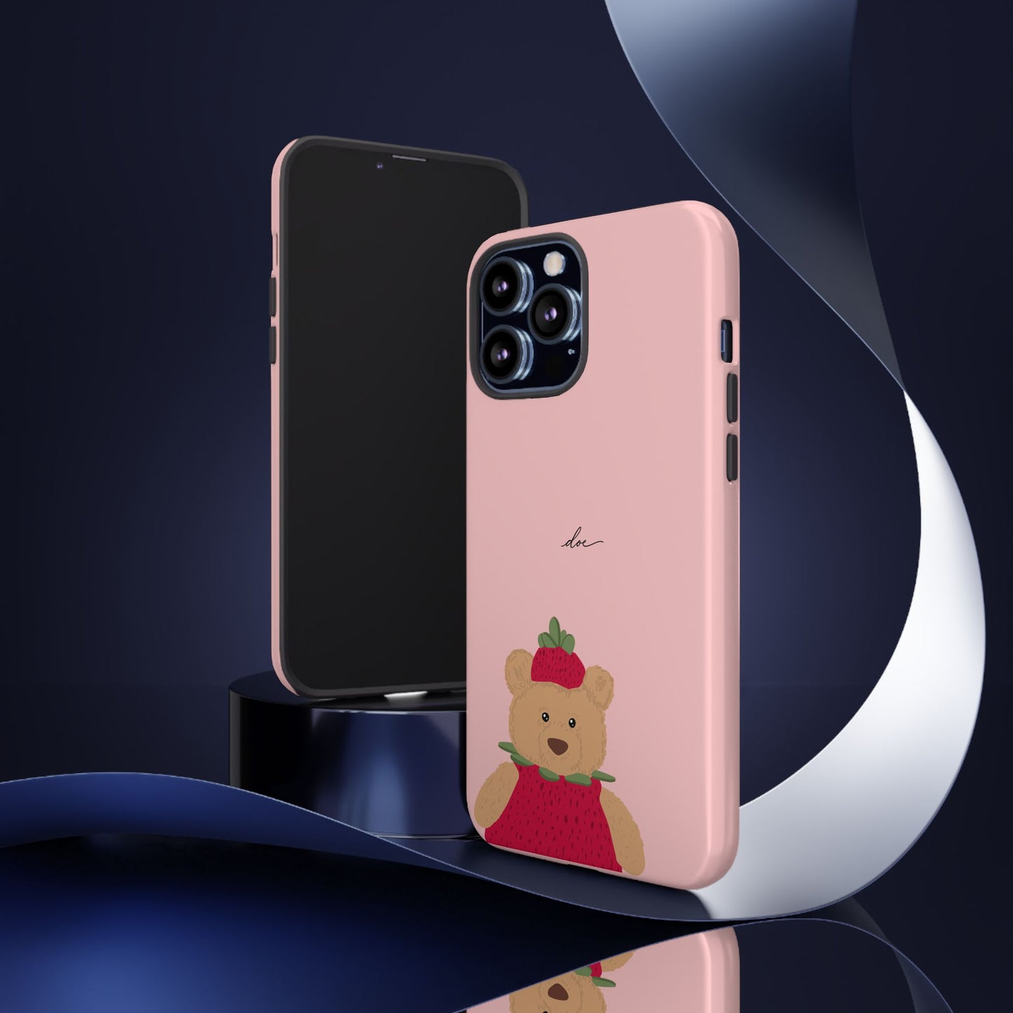Strawberry Bear iPhone Case