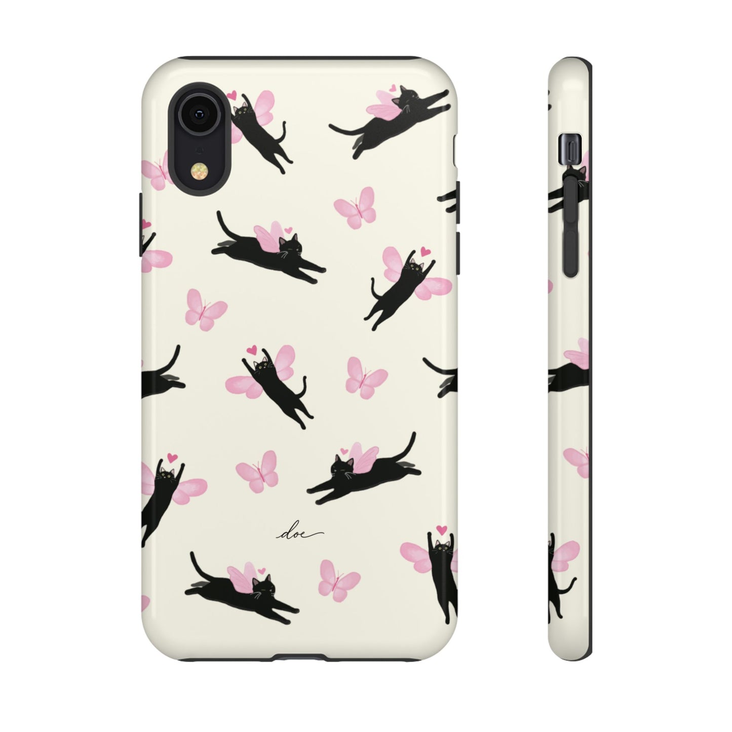 Black Cat iPhone Case