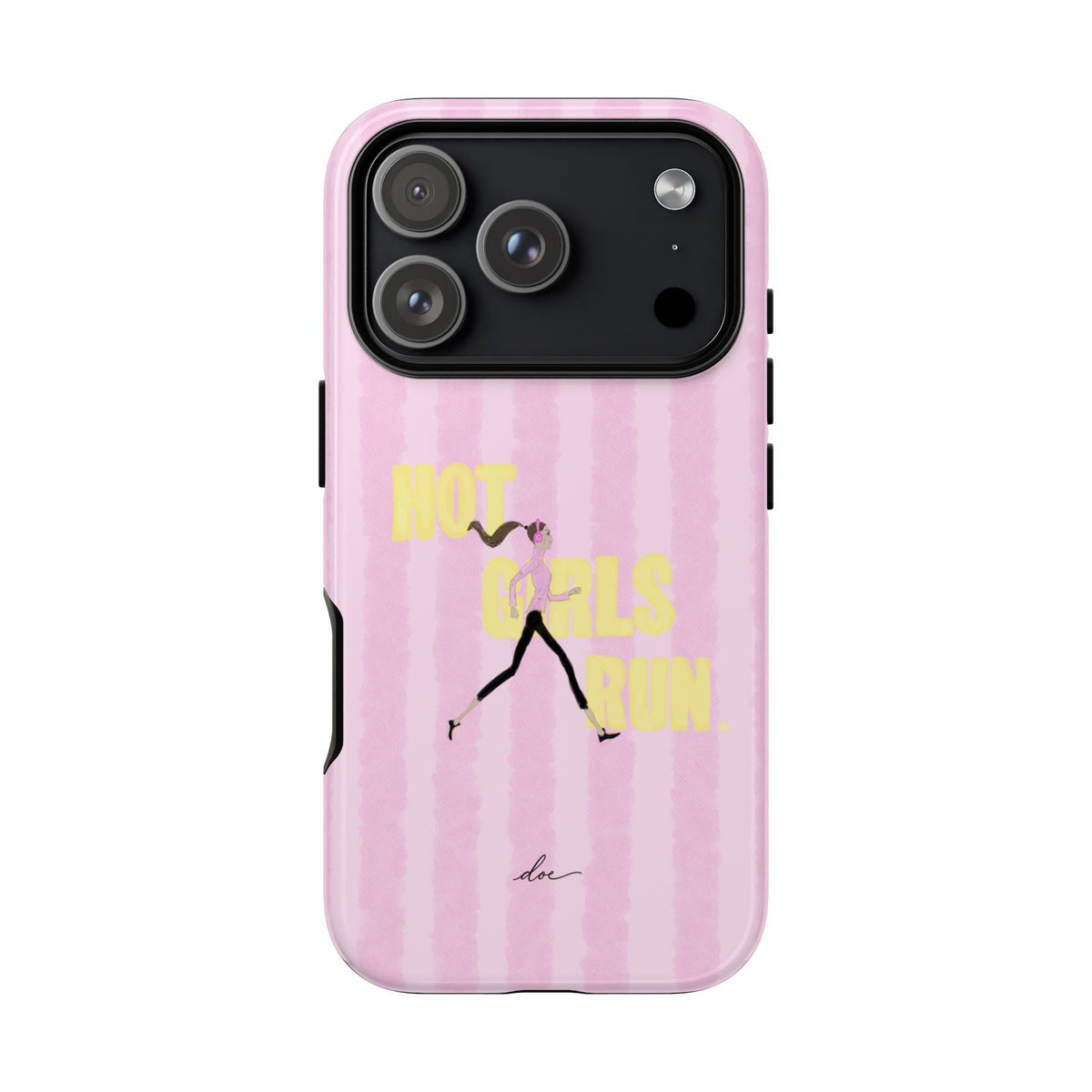Hot Girls Run iPhone Case
