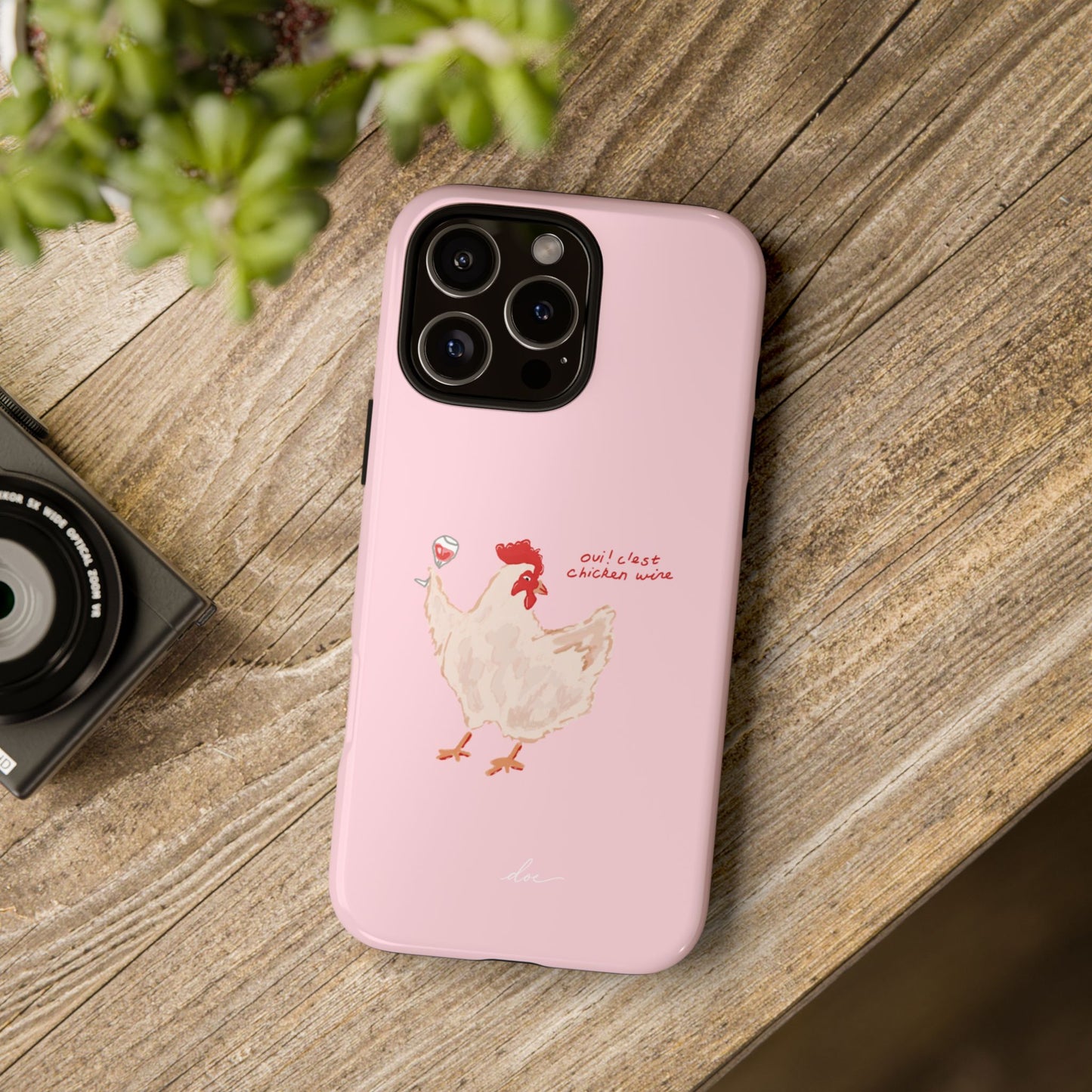 Chicken Wine iPhone Case