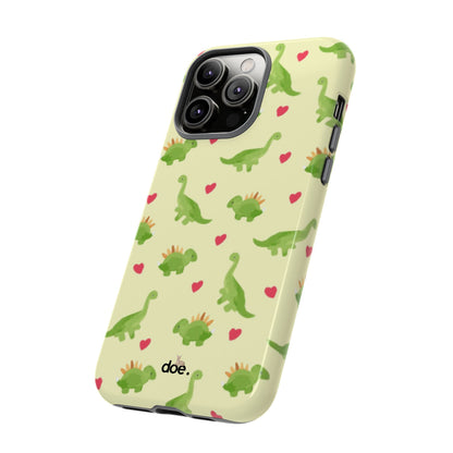 Dino Doodles iPhone Case