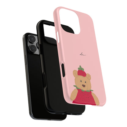 Strawberry Bear iPhone Case