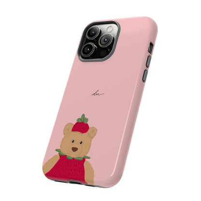 Strawberry Bear iPhone Case