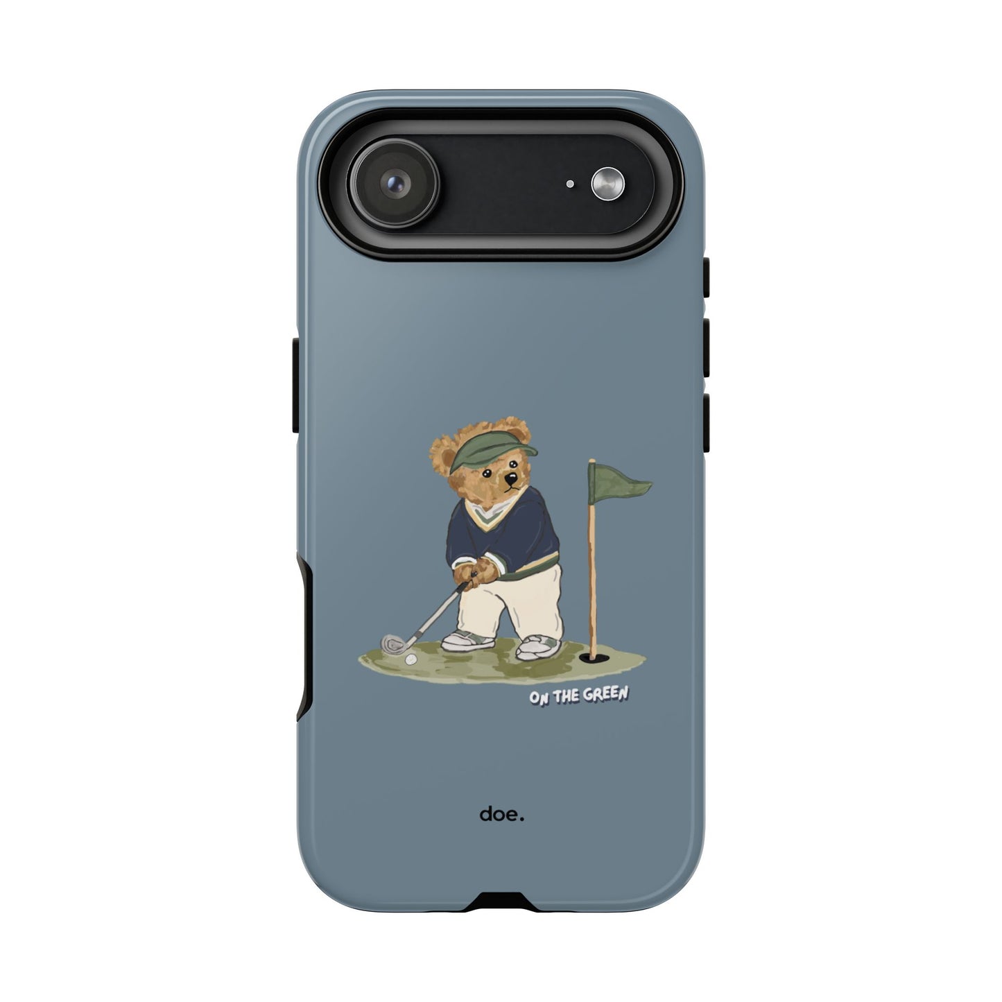 Bear Under Par iPhone Case