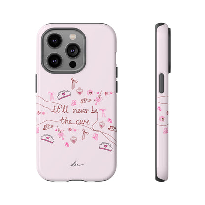 Never The Cure iPhone Case