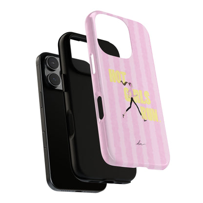 Hot Girls Run iPhone Case