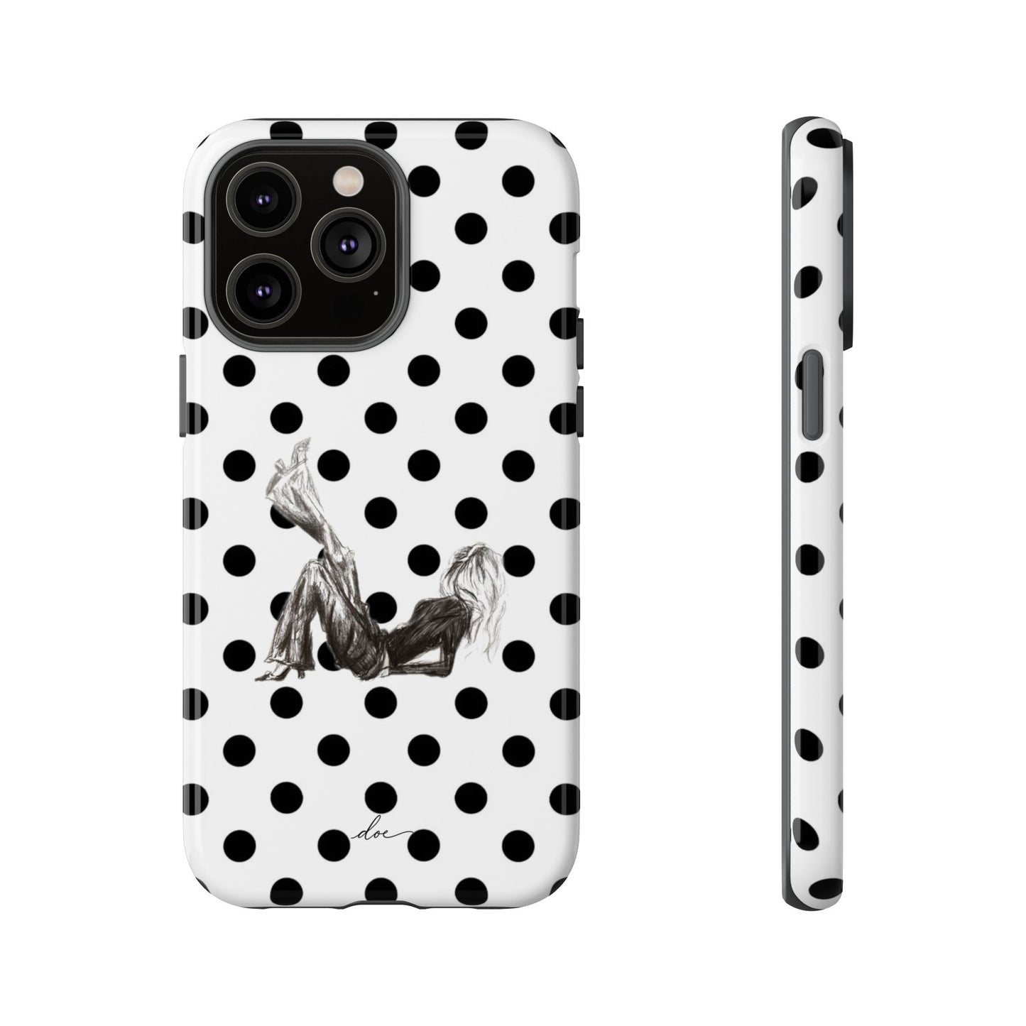 Polka Vouge Club iPhone Case