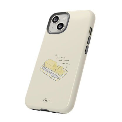 Butter Yellow iPhone Case