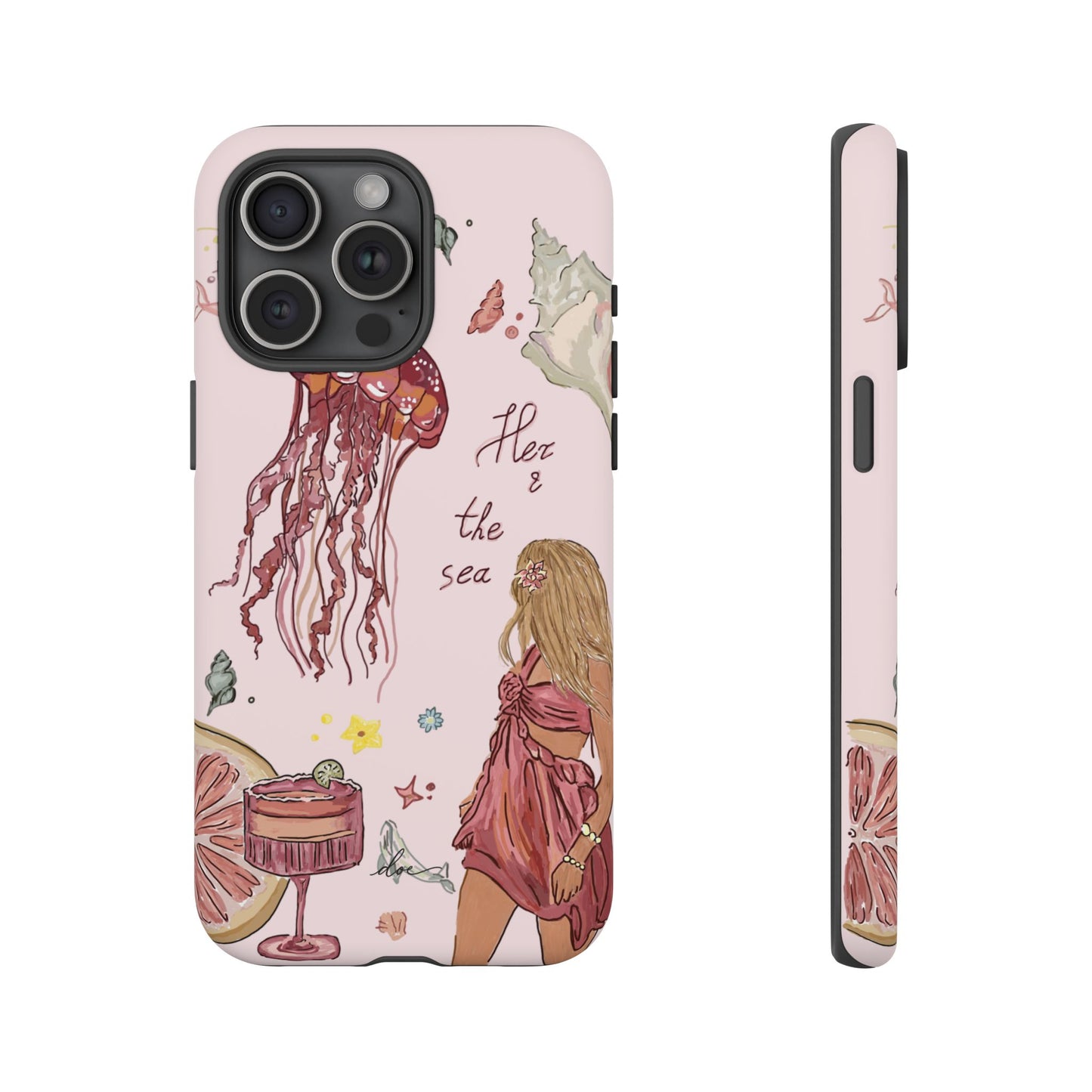 Her & The Sea iPhone Case