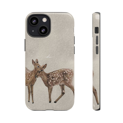 Deer Duo iPhone Case