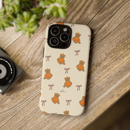 Pumpkin Bows iPhone Case