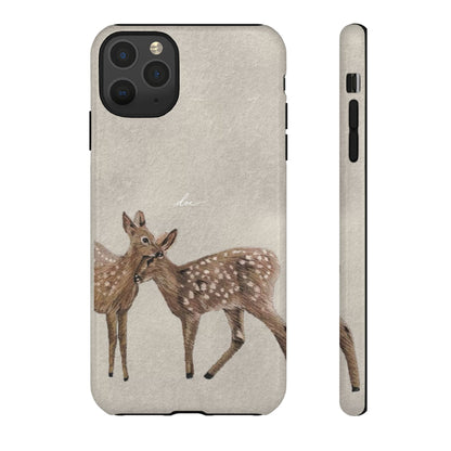 Deer Duo iPhone Case