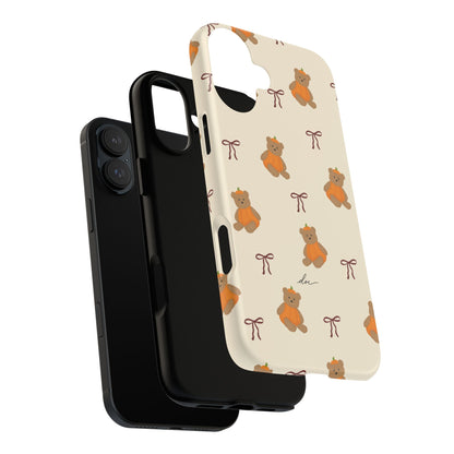 Pumpkin Bows iPhone Case