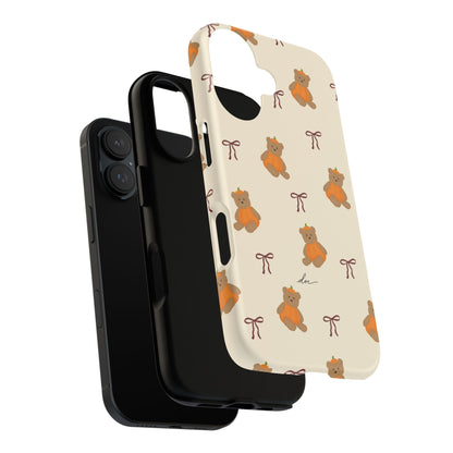 Pumpkin Bows iPhone Case