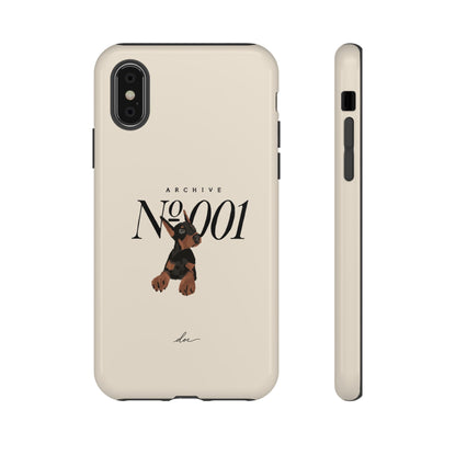 Doberman 001 iPhone Case
