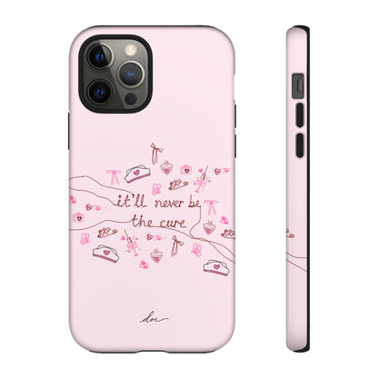 Never The Cure iPhone Case