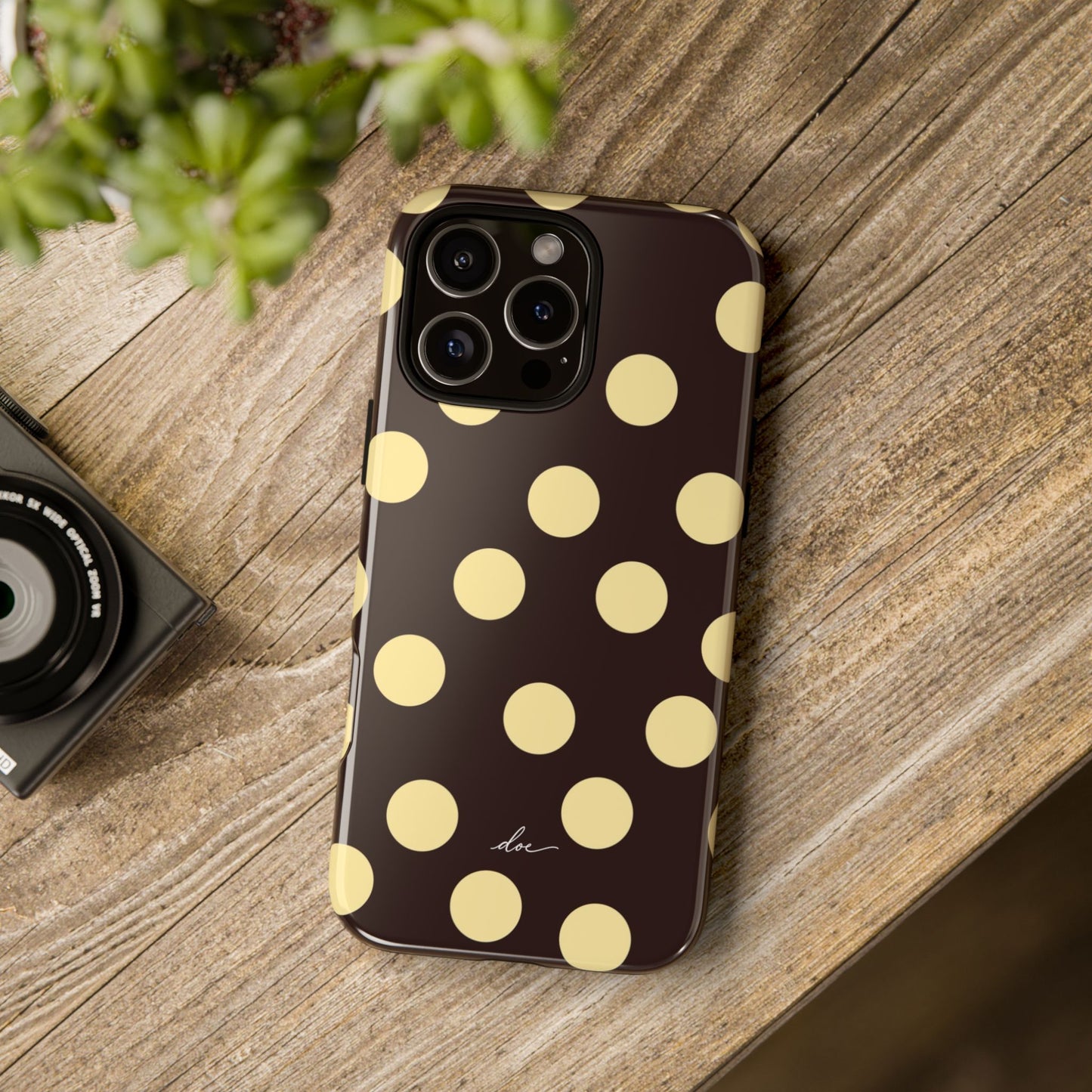 Butter Brown iPhone Case