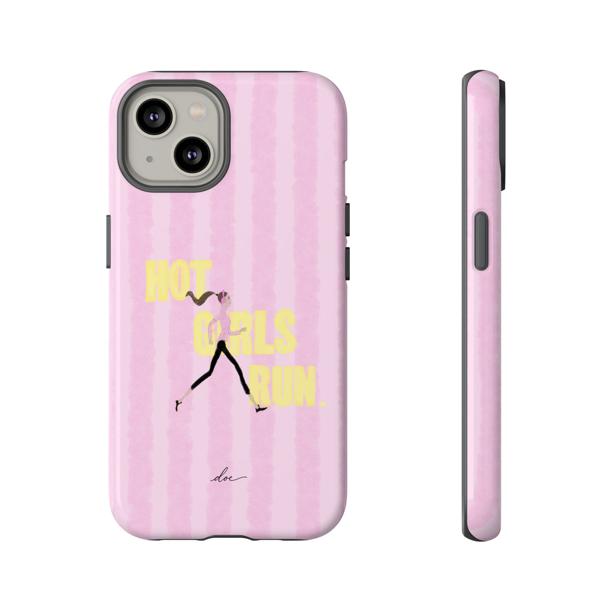 Hot Girls Run iPhone Case