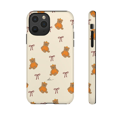 Pumpkin Bows iPhone Case