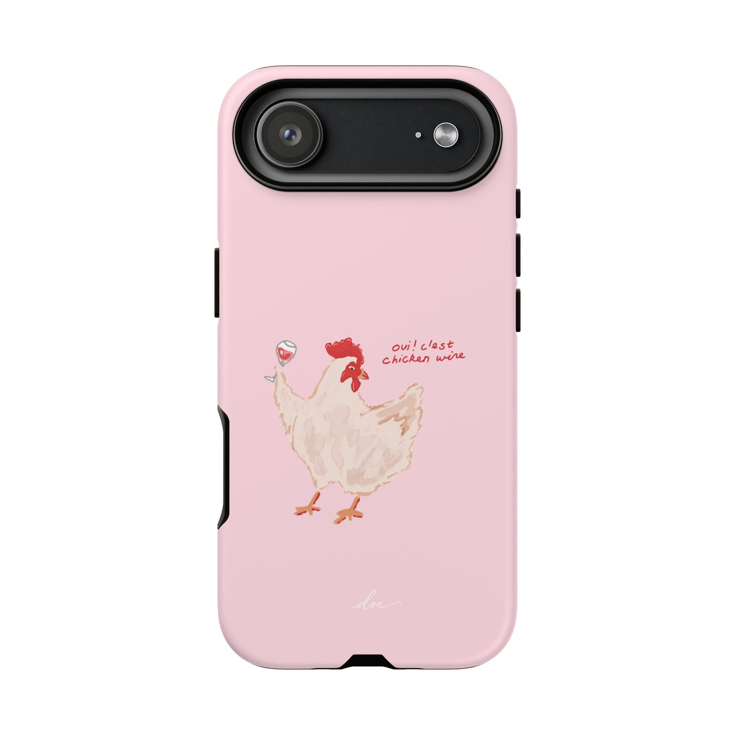 Chicken Wine iPhone Case
