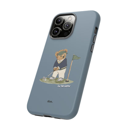 Bear Under Par iPhone Case
