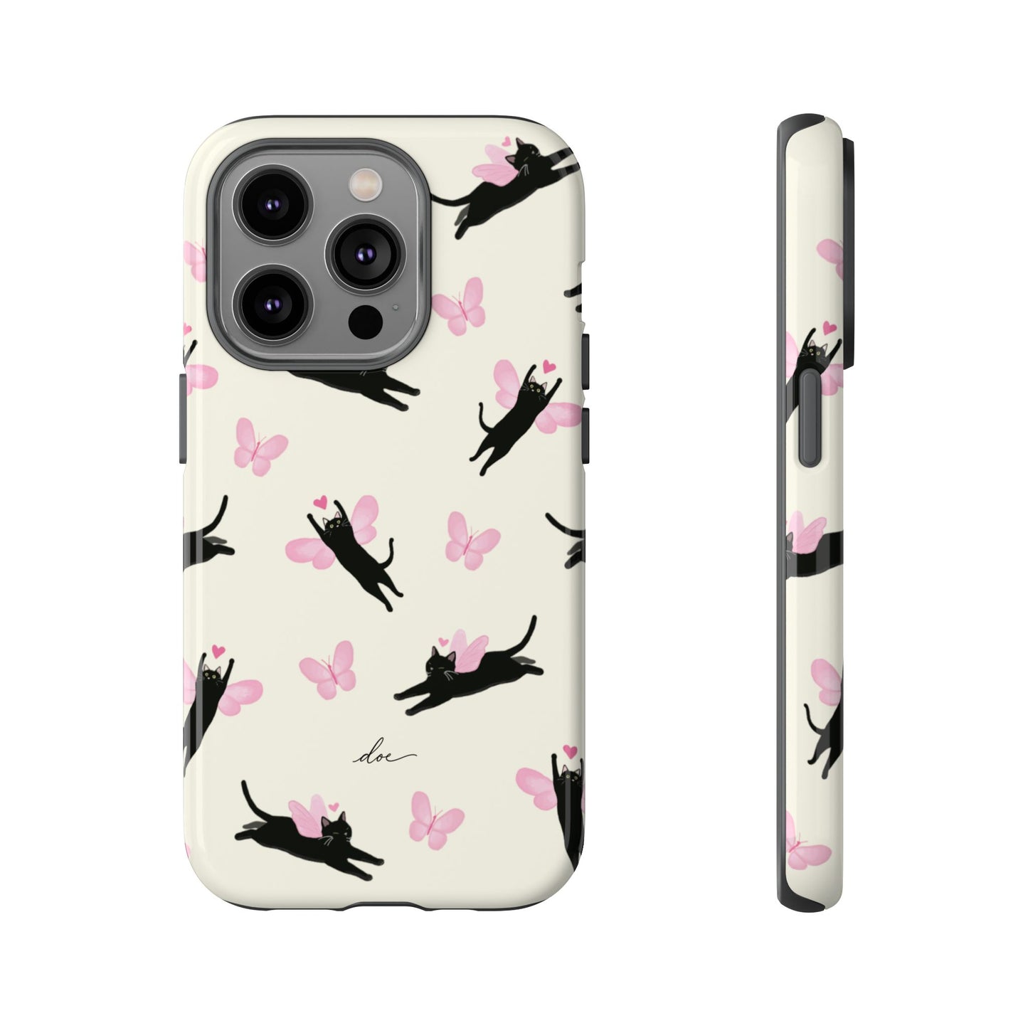 Black Cat iPhone Case