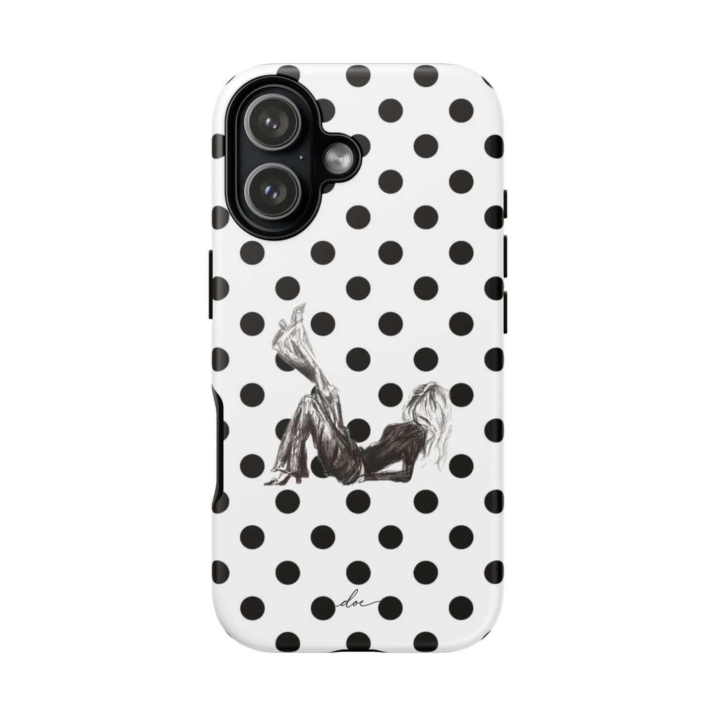 Polka Vouge Club iPhone Case