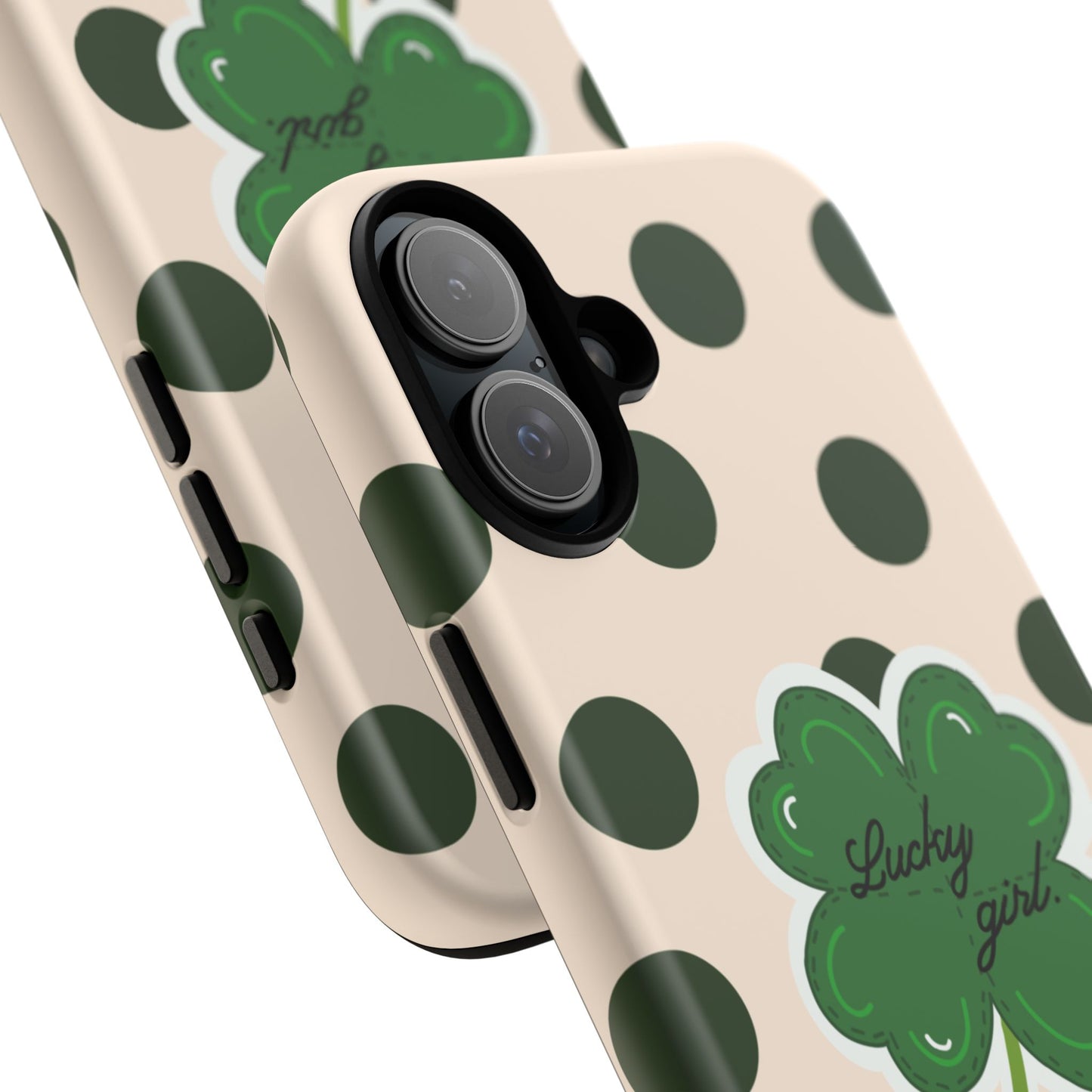 Lucky Girl iPhone Case